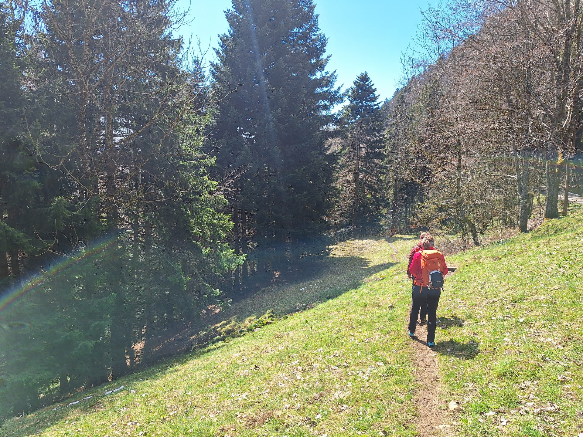 Brüggligrat mit Lucy und Andrina