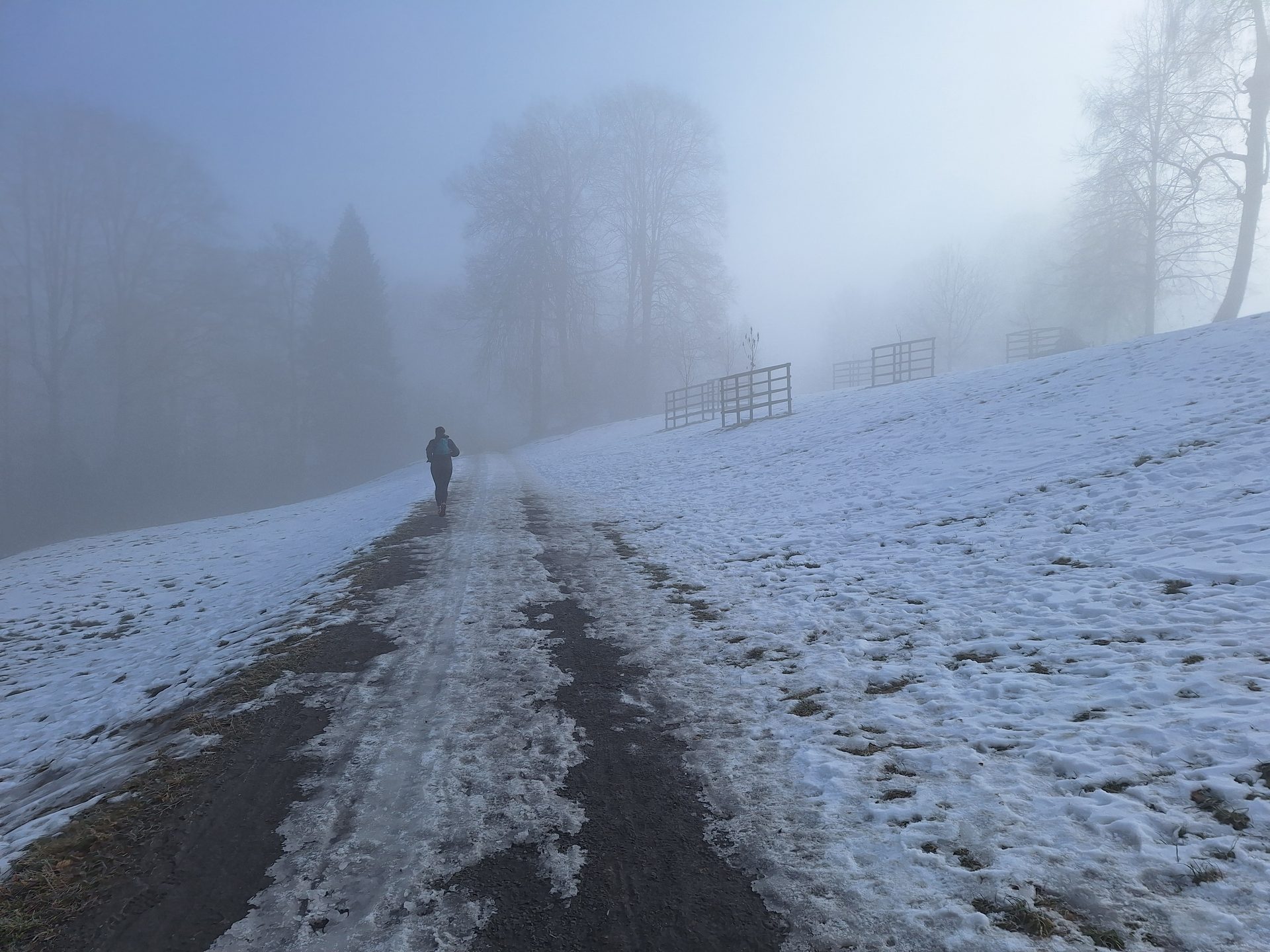 Chrüzhubel – Winterlauf vor der Haustüre