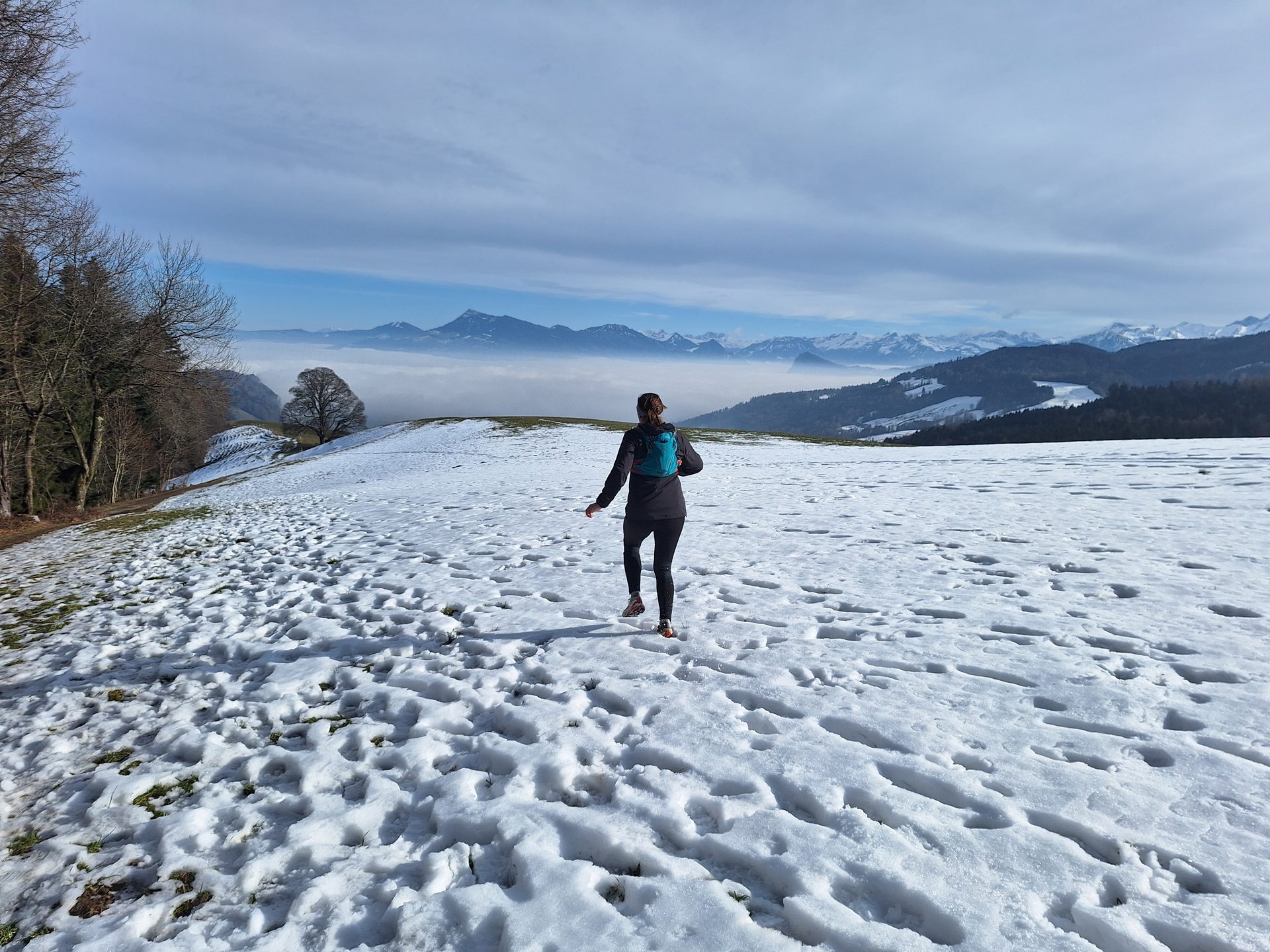 Chrüzhubel – Winterlauf vor der Haustüre – Bild 10