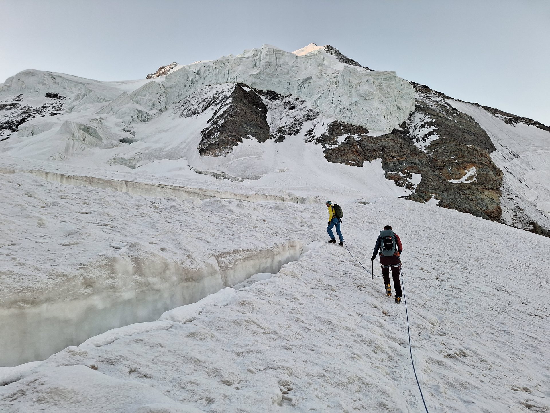 Dom (4545 m) via Normalweg ab Randa – Bild 5