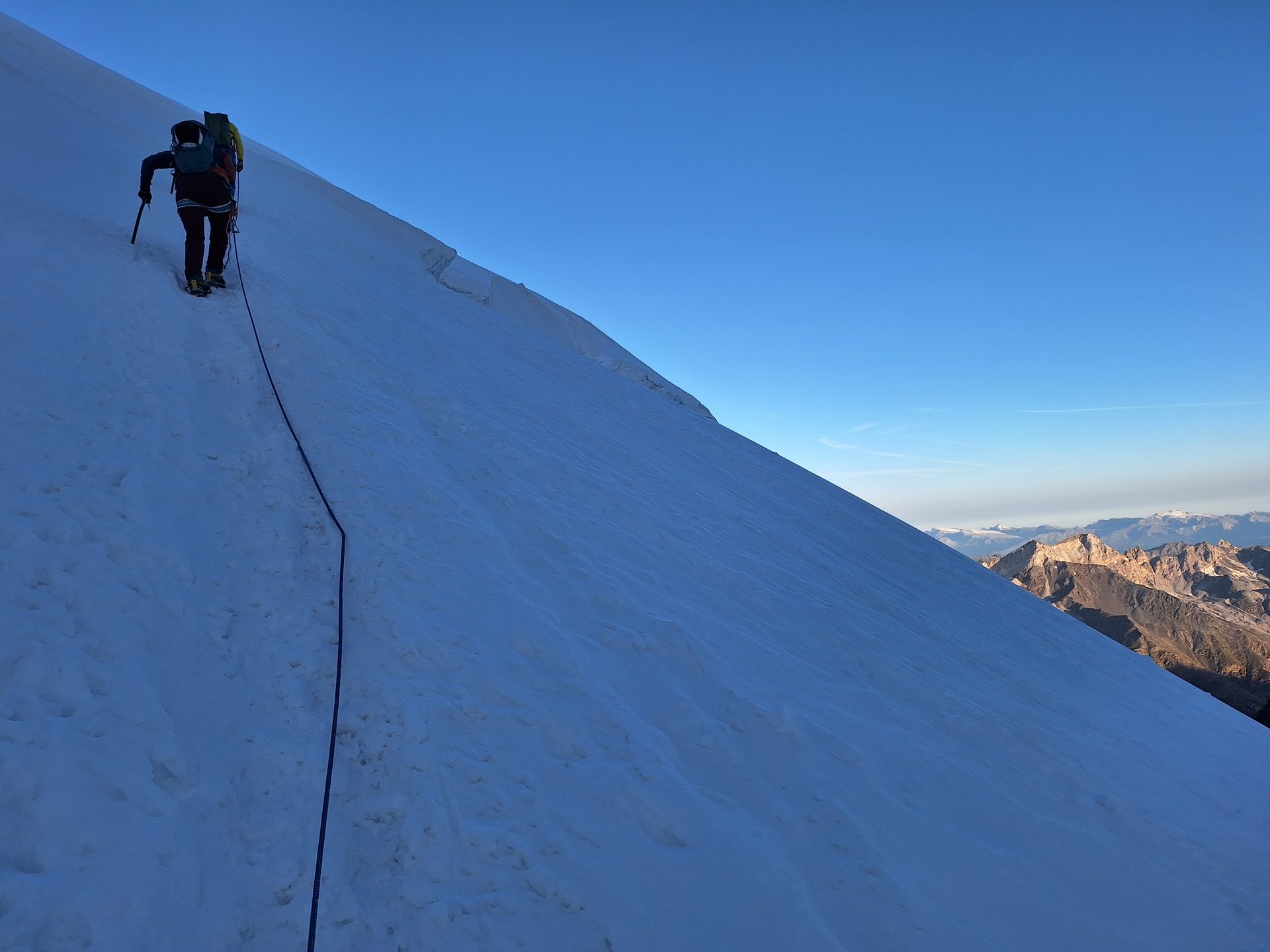 Dom (4545 m) via Normalweg ab Randa – Bild 6
