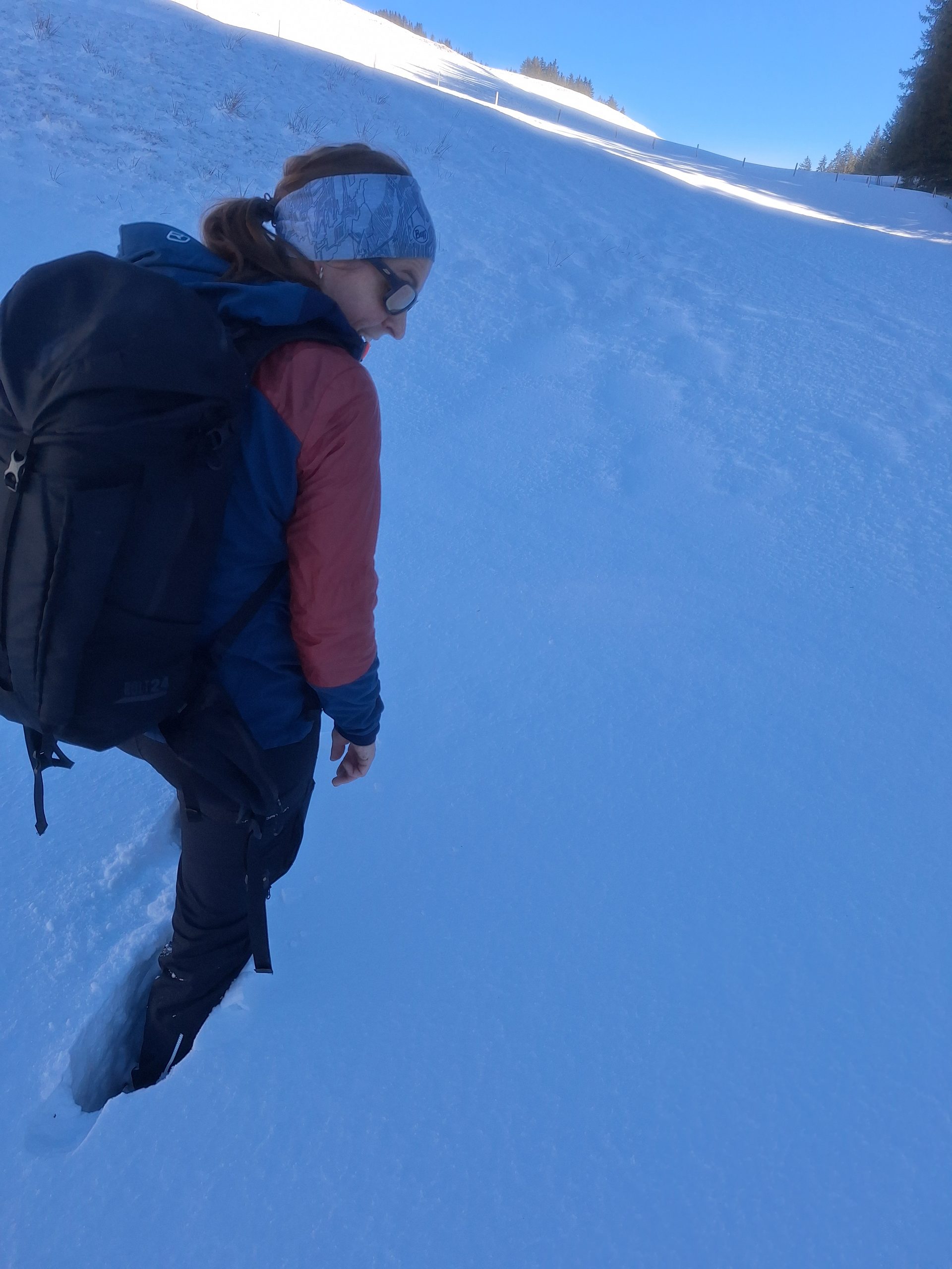 Jänzi (1738 m) – Durch den Schnee auf den Gipfel – Bild 3