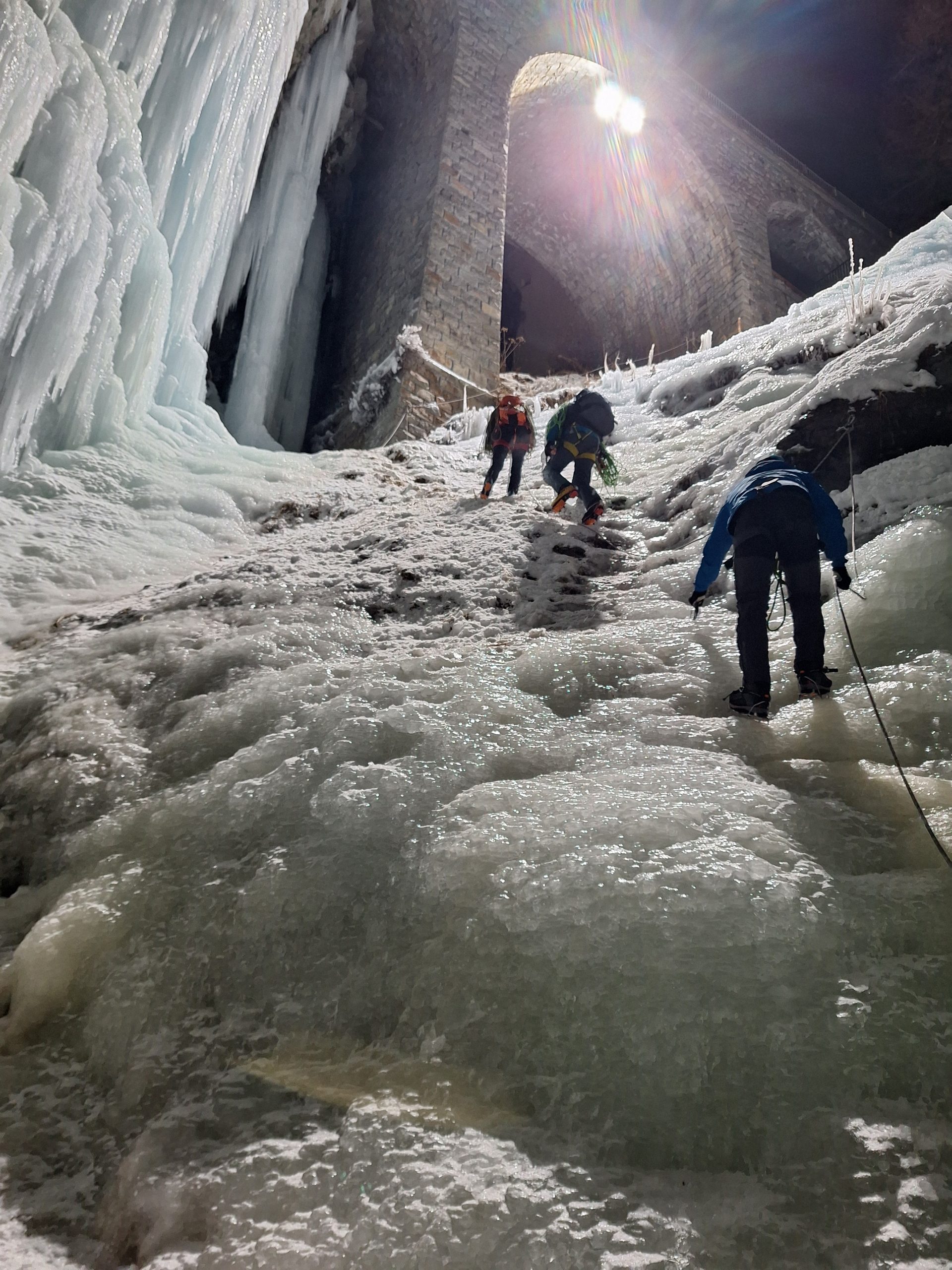 Eisklettern in Pontresina – Bild 4