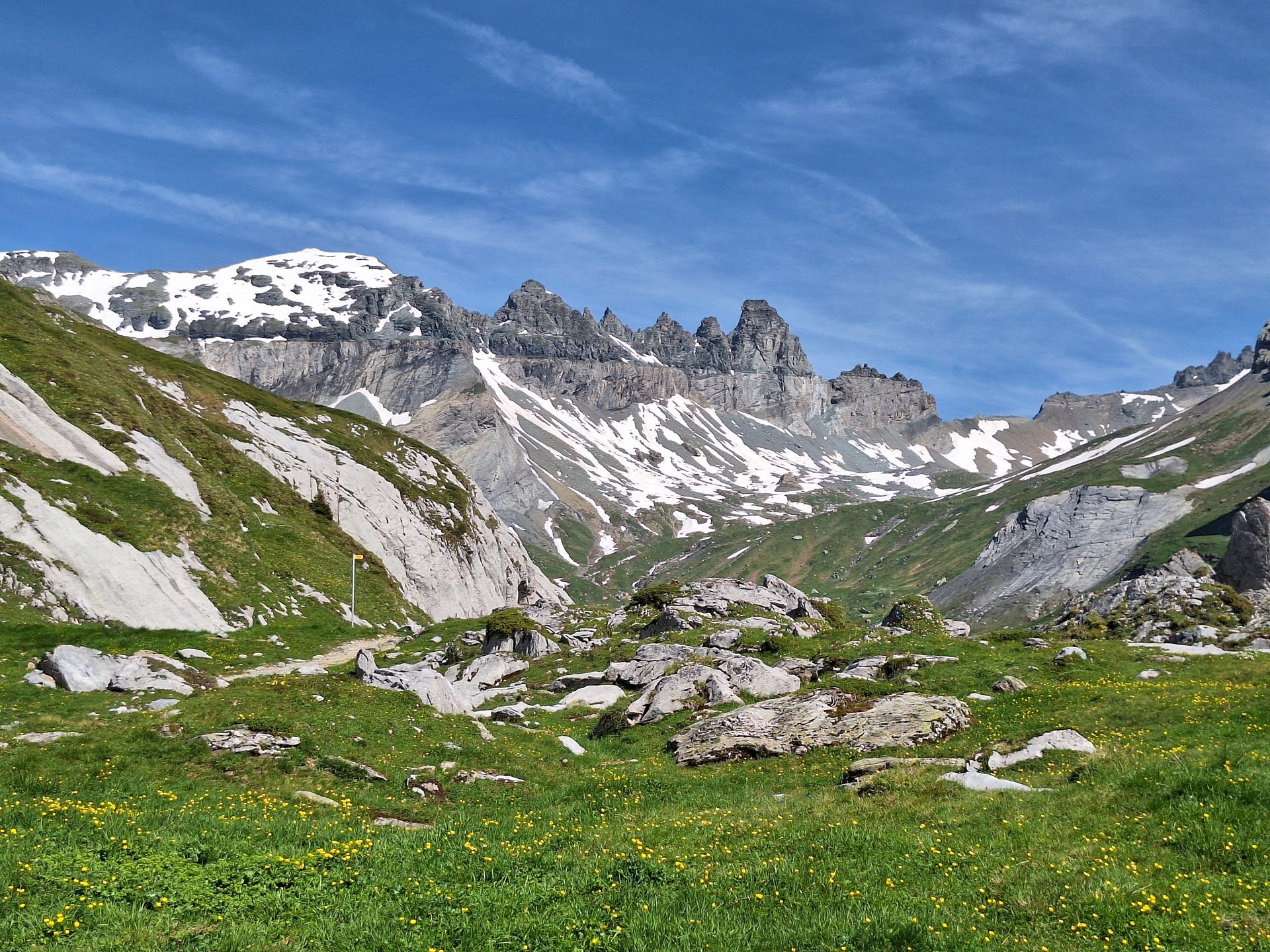 Segnesboden (2067 m) – Am Fuss des Sardona-Massivs – Bild 5